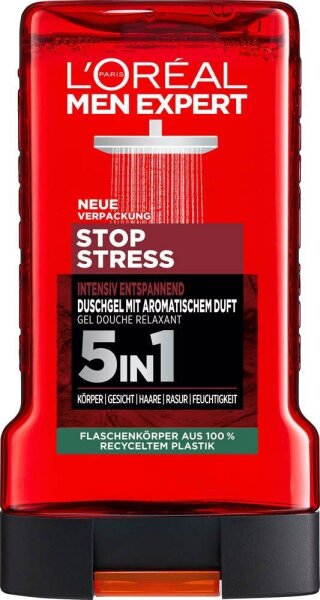 LORÉAL MEN EXPERT 5in1 Stop Stress Duschgel 250 ml