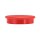 Magnete rot, Kunststoff Ø 2,4 x 0,63 cm, 10 St.