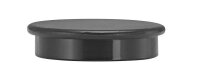 Magnete schwarz, Kunststoff Ø 3,8 x 1,03 cm, 10 St.