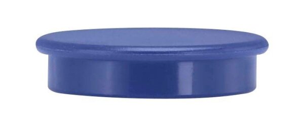 Magnete blau, Kunststoff Ø 3,8 x 1,03 cm, 10 St.