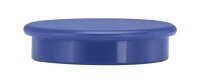 Magnete blau, Kunststoff Ø 3,8 x 1,03 cm, 10 St.