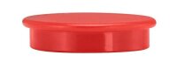 Magnete rot, Kunststoff Ø 3,8 x 1,03 cm, 10 St.