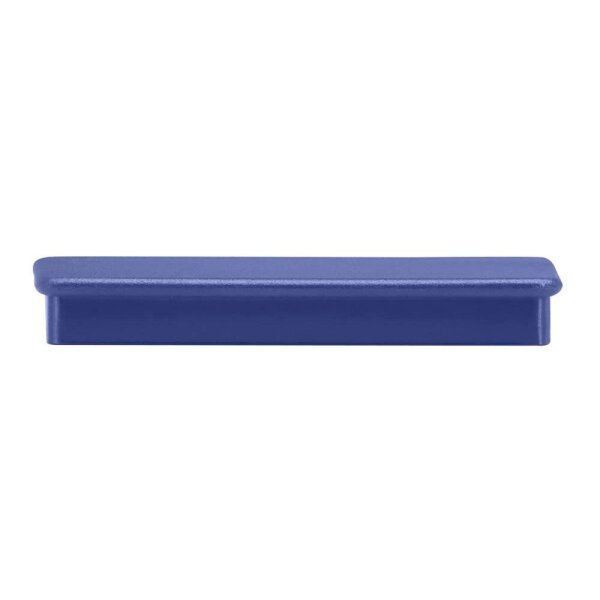 Magnete blau, Kunststoff 2,8 x 5,5 x 0,75 cm, 10 St.