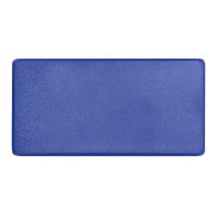 Magnete blau, Kunststoff 2,8 x 5,5 x 0,75 cm, 10 St.