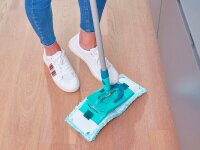 LEIFHEIT Clean Twist M Ergo super soft Wischbezug für Bodenwischer Mikrofaser 60 °C waschbar, 1 St.