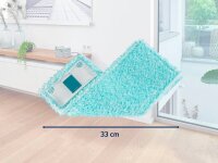 LEIFHEIT Clean Twist M Ergo super soft Wischbezug für Bodenwischer Mikrofaser 60 °C waschbar, 1 St.