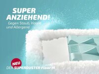 LEIFHEIT Clean Twist M Ergo static plus Wischbezug für Bodenwischer Mikrofaser 60 °C waschbar, 1 St.