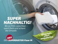 LEIFHEIT Clean Twist M Ergo static plus Wischbezug für Bodenwischer Mikrofaser 60 °C waschbar, 1 St.