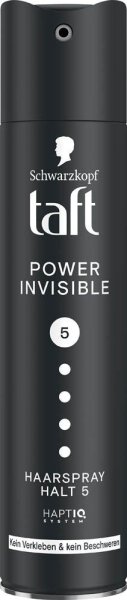 taft Power Invisible Halt 5 Haarspray 250 ml