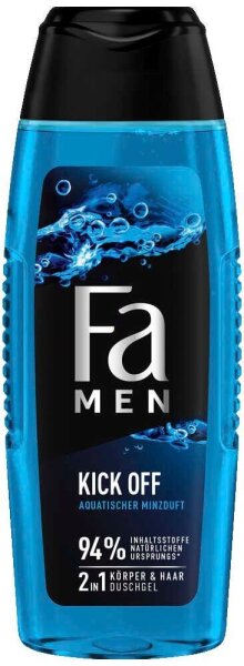 Fa MEN Men 2in1 Kick off Duschgel & Shampoo 250 ml