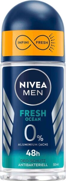 NIVEA MEN MEN Fresh Ocean Deo-Roller 50,0 ml