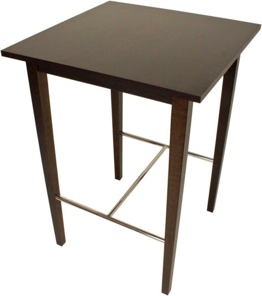 Garden Pleasure JONAS Bistrotisch quadratisch Holz wenge 74,5 x 74,5 x 105,0 cm, 1 St.