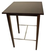 Garden Pleasure JONAS Bistrotisch quadratisch Holz wenge...