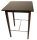 Garden Pleasure JONAS Bistrotisch quadratisch Holz wenge 74,5 x 74,5 x 105,0 cm, 1 St.