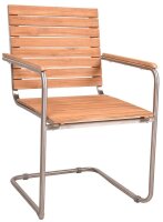 Garden Pleasure Sitzgruppe DENVER, silber Holz, Metall, 7-teilig