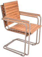 Garden Pleasure Sitzgruppe DENVER, silber Holz, Metall, 7-teilig