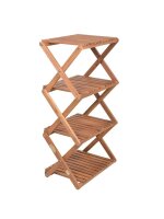 Garden Pleasure Blumenregal TULSA Holz akazie rechteckig...
