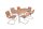 Garden Pleasure Sitzgruppe DENVER, silber Holz, Metall, 7-teilig