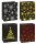 12 TSI Geschenktüten PREMIUM Weihnachten Motiv sortiert 26,0 x 32,0 cm