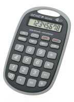 GENIE 982 AM Taschenrechner schwarz/grau