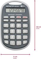 GENIE 982 AM Taschenrechner schwarz/grau