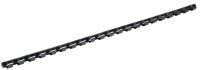 100 LMG Kunststoffbinderücken schwarz für 25 Blatt