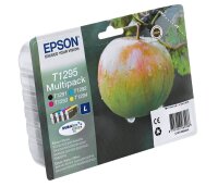 EPSON T1295L (Apfel) schwarz, cyan, magenta, gelb...