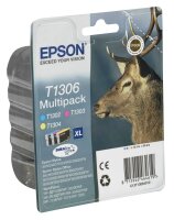 EPSON T1306XL (Hirsch) cyan, magenta, gelb...