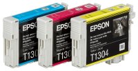 EPSON T1306XL (Hirsch) cyan, magenta, gelb Druckerpatronen, 3er-Set