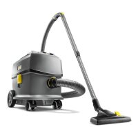 KÄRCHER Akku-Industriestaubsauger T 10/1 Bp Adv HEPA 500 W