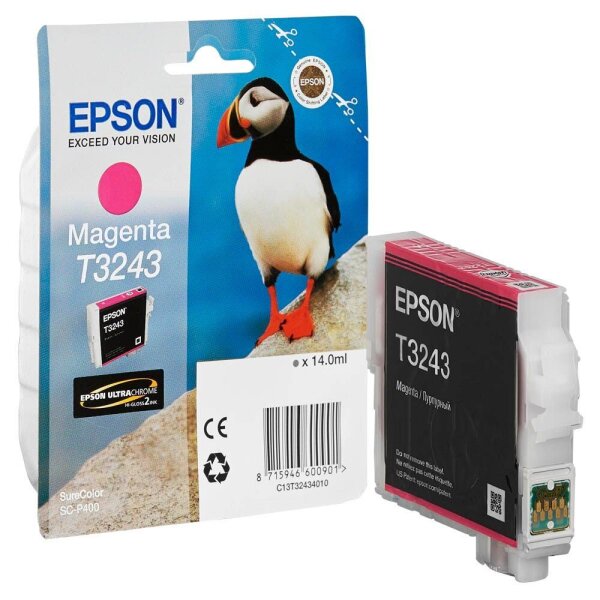 EPSON T3243 (Papageitaucher) magenta Druckerpatrone
