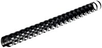 LMG Kunststoffbinderücken schwarz für 85 Blatt,...