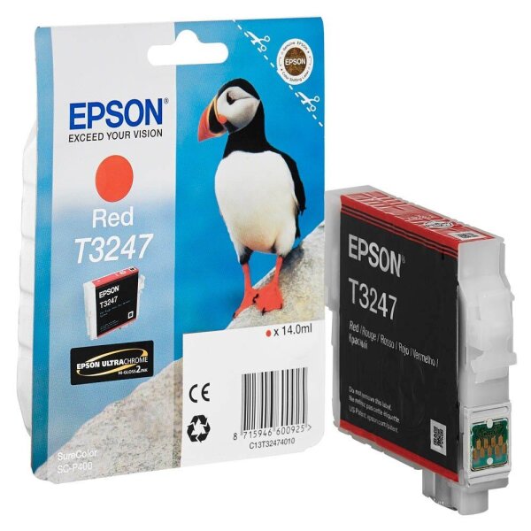 EPSON T3247 (Papageitaucher) rot Druckerpatrone