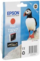 EPSON T3247 (Papageitaucher) rot Druckerpatrone
