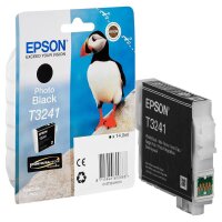 EPSON T3241 (Papageitaucher) Foto schwarz Druckerpatrone