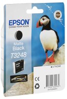 EPSON T3248 (Papageitaucher) Matt Schwarz Druckerpatrone