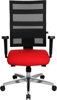Topstar Bürostuhl X-Pander, 959T T310 Stoff rot,...