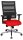 Topstar Bürostuhl X-Pander, 959T T310 Stoff rot, Gestell alu