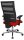 Topstar Bürostuhl X-Pander, 959T T310 Stoff rot, Gestell alu