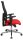 Topstar Bürostuhl X-Pander, 959T T310 Stoff rot, Gestell alu