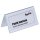 DURABLE Tischnamensschilder transparent 10,0 x 5,2 cm, 10 St.