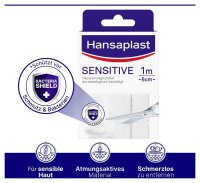 Hansaplast Pflaster SENSITIVE 4809193002 weiß 6,0 x 10,0 cm, 10 St.