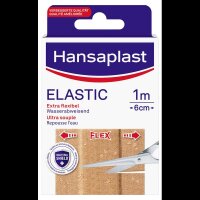 Hansaplast Pflaster ELASTIC 4809170009 beige 6,0 x 10,0...