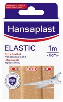 Hansaplast Pflaster ELASTIC 4809170009 beige 6,0 x 10,0...