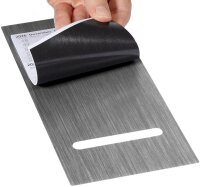 Tischkalender Edelstahl 2026/2027 silber matt, 1 St.