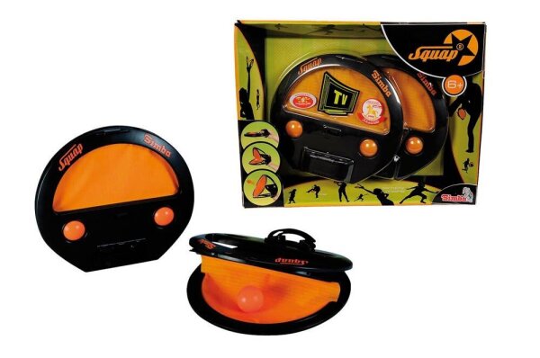 Simba Fangball-Spiel Squap schwarz, orange, 1 St.