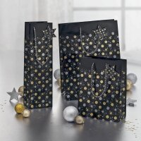 5 SIGEL Geschenktüten Stardust Motiv 26,0 x 33,0 cm