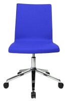 Topstar Besucherstuhl Cube EA390 L56 blau Stoff, 1 St.