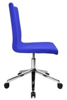 Topstar Besucherstuhl Cube EA390 L56 blau Stoff, 1 St.