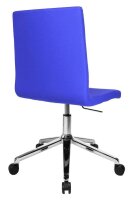 Topstar Besucherstuhl Cube EA390 L56 blau Stoff, 1 St.